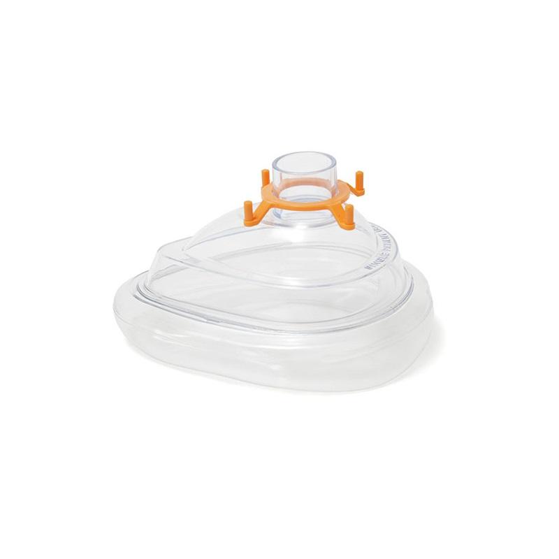 Анестезіологічна маска, з надувною манжетою, розмір 5, з оранжевим кільцем (бренд INTERSURGICAL)